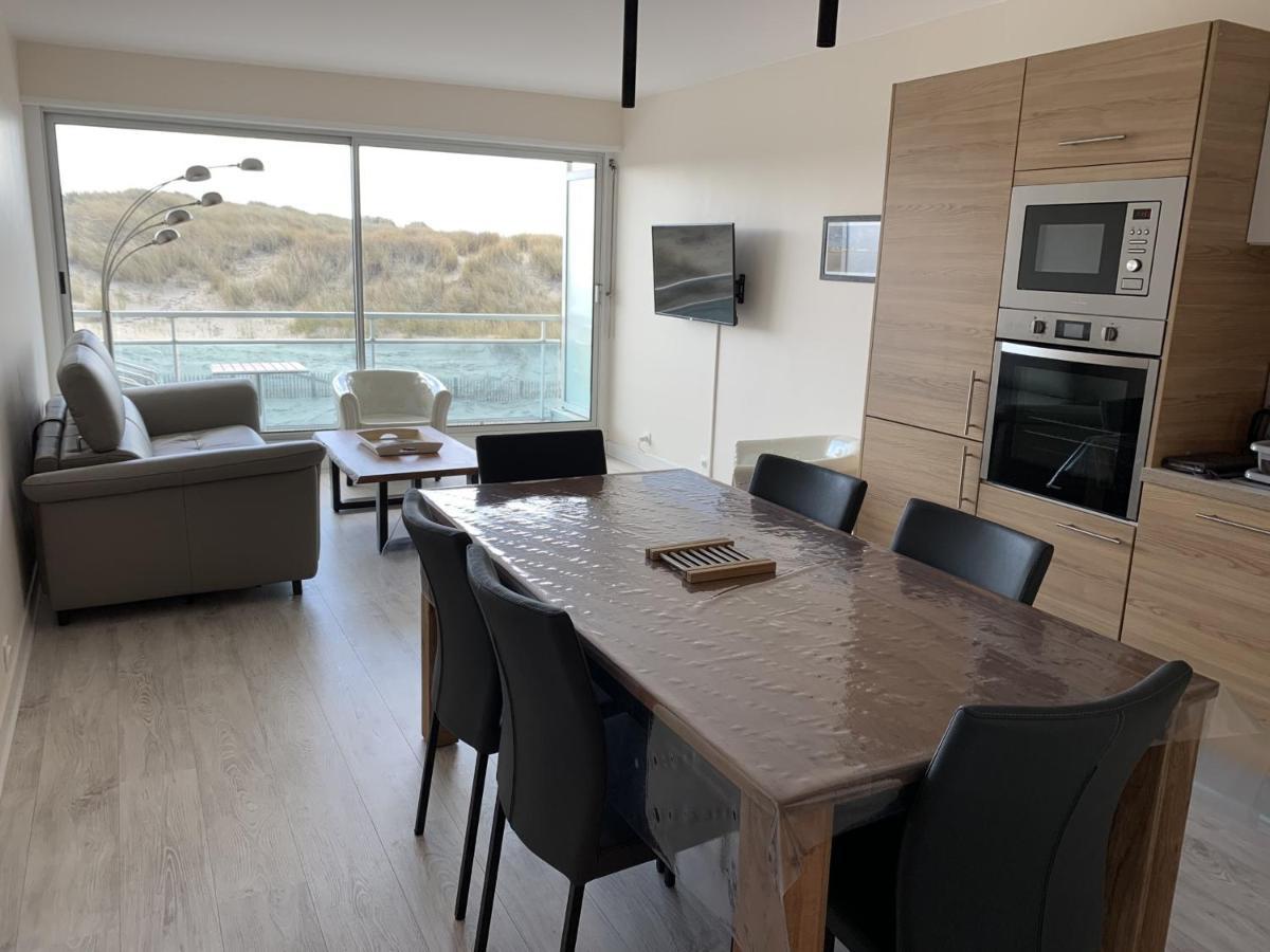 Appartement Renove Avec Garage Prive, Balcon Et Vue Mer - Fr-1-482-87 Fort-Mahon-Plage Eksteriør bilde