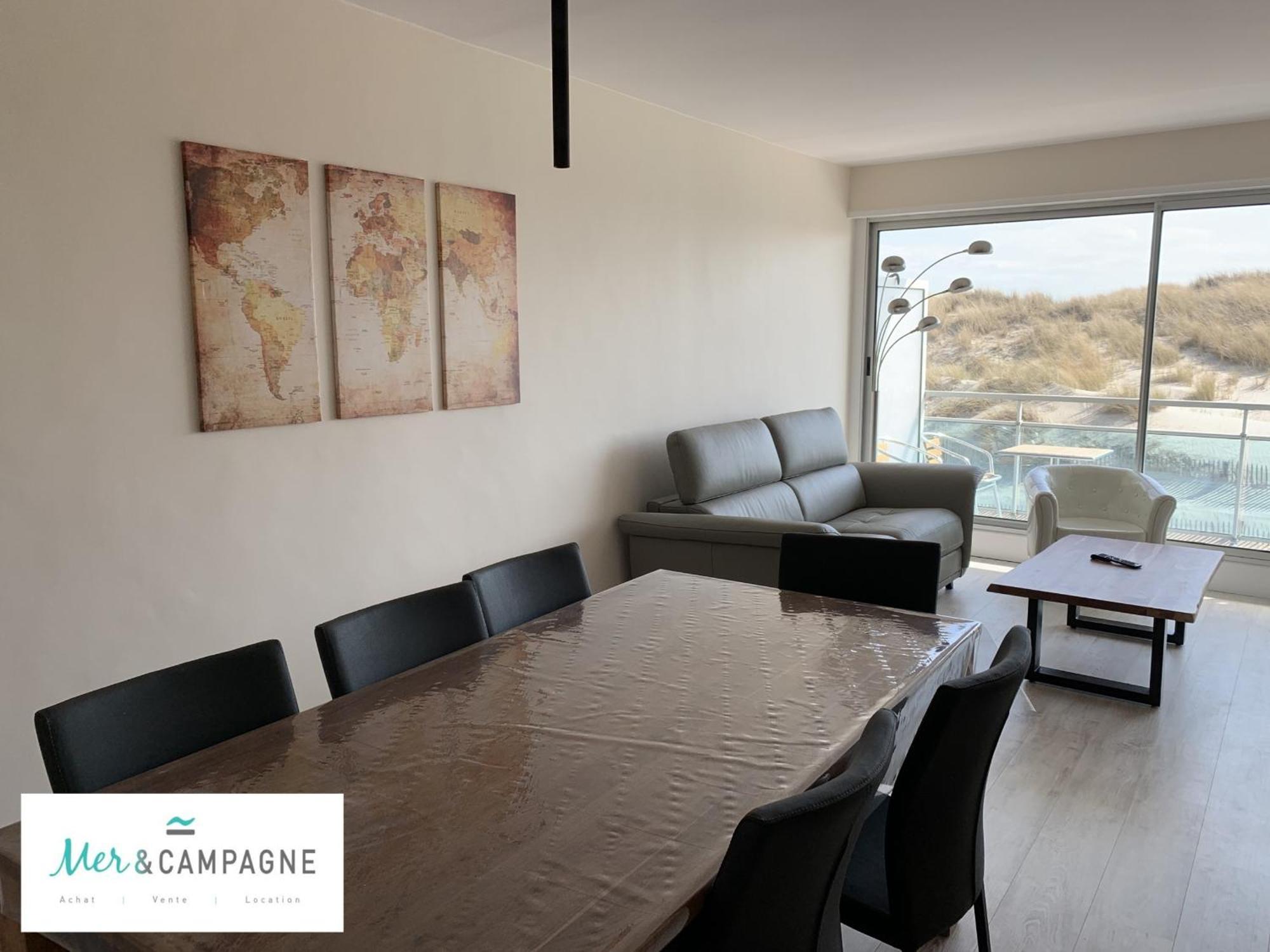 Appartement Renove Avec Garage Prive, Balcon Et Vue Mer - Fr-1-482-87 Fort-Mahon-Plage Eksteriør bilde
