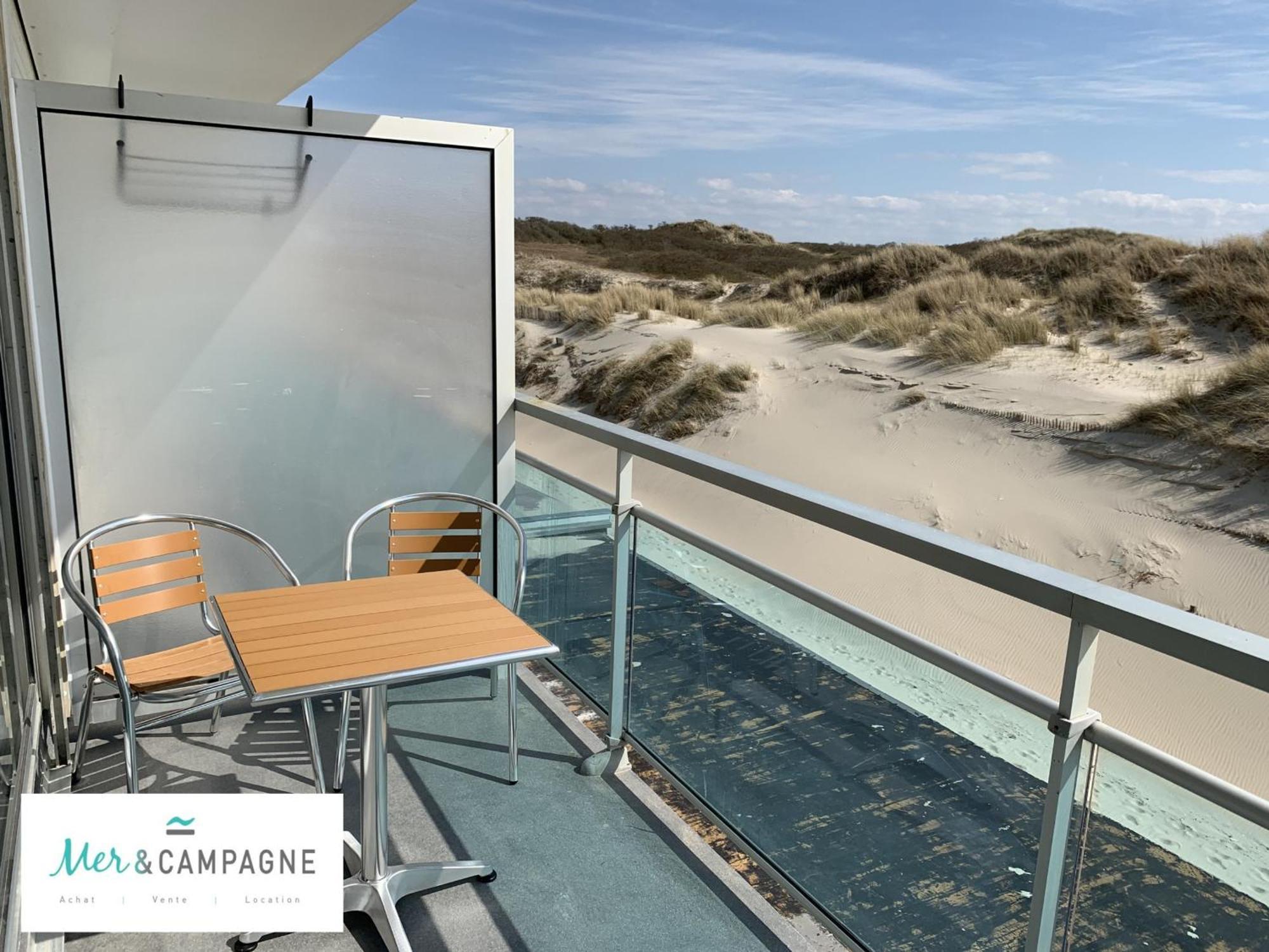 Appartement Renove Avec Garage Prive, Balcon Et Vue Mer - Fr-1-482-87 Fort-Mahon-Plage Eksteriør bilde