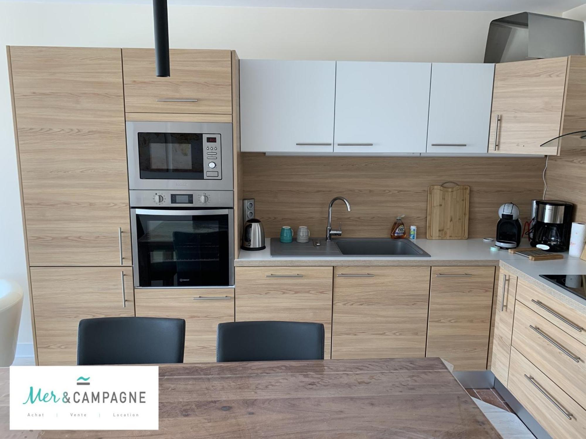 Appartement Renove Avec Garage Prive, Balcon Et Vue Mer - Fr-1-482-87 Fort-Mahon-Plage Eksteriør bilde